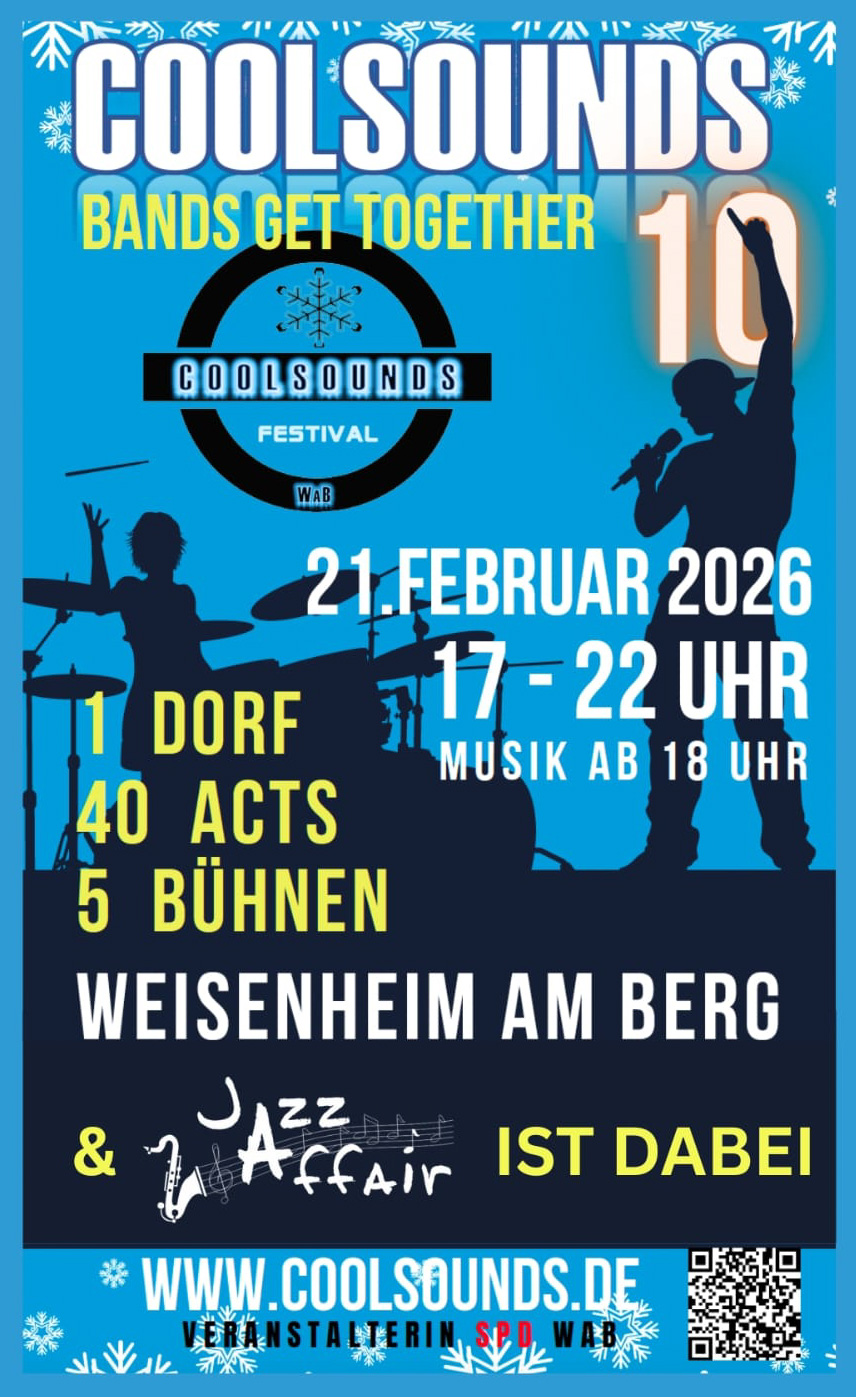 Werbung CoolSounds Festival